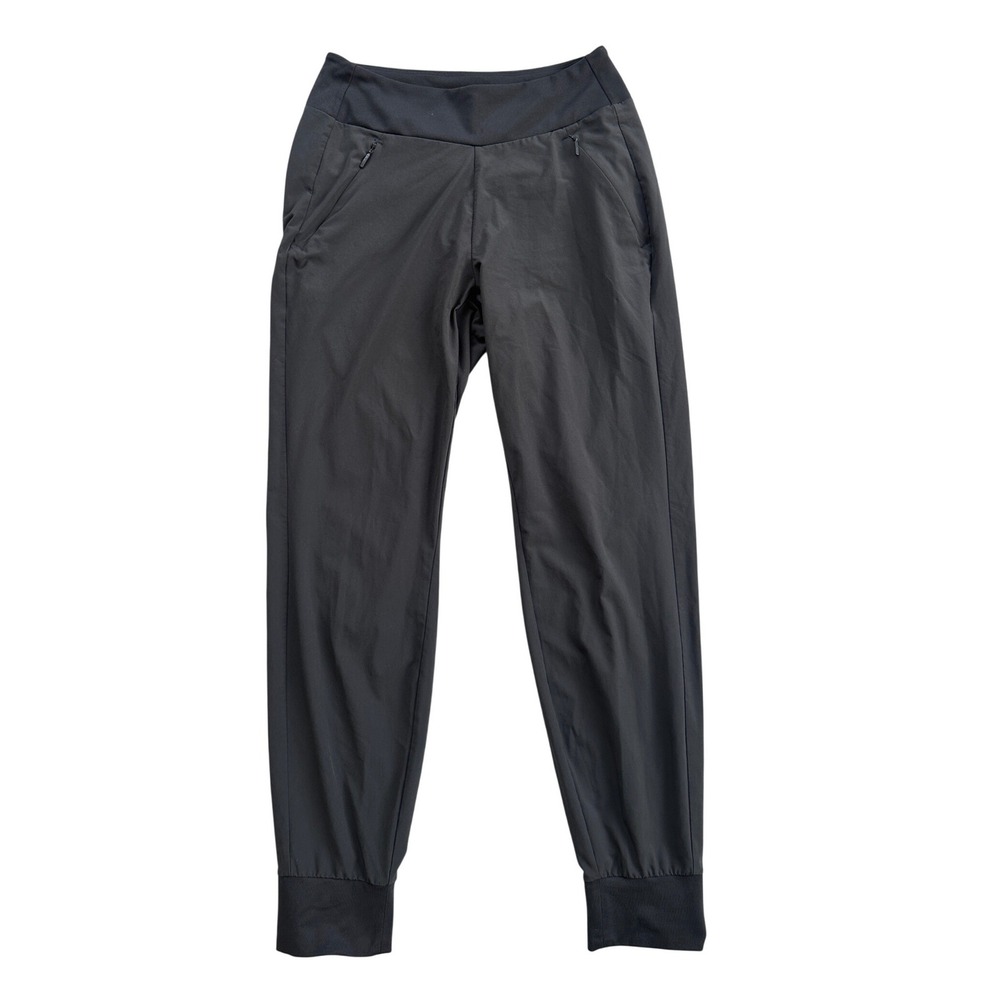 Athleta Trekkie Joggers Women 2 Gray Good Hiking Travel Activewear Pants